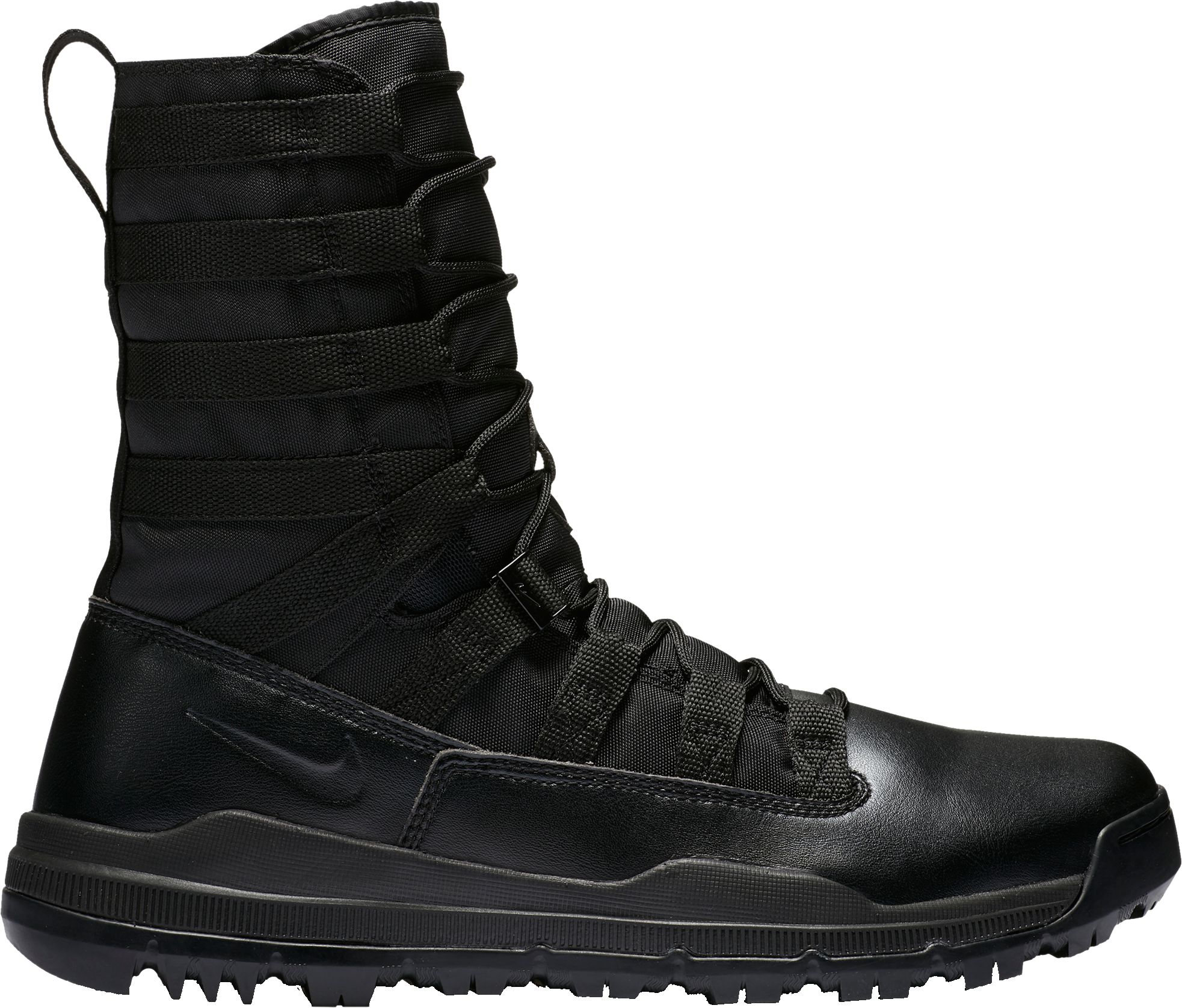 black nike boots