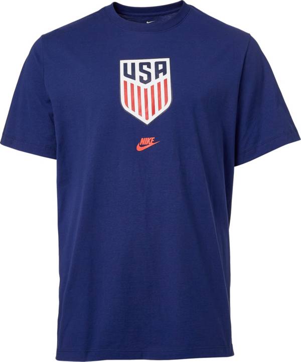 Nike Men's USA Soccer Crest Blue T-Shirt product image