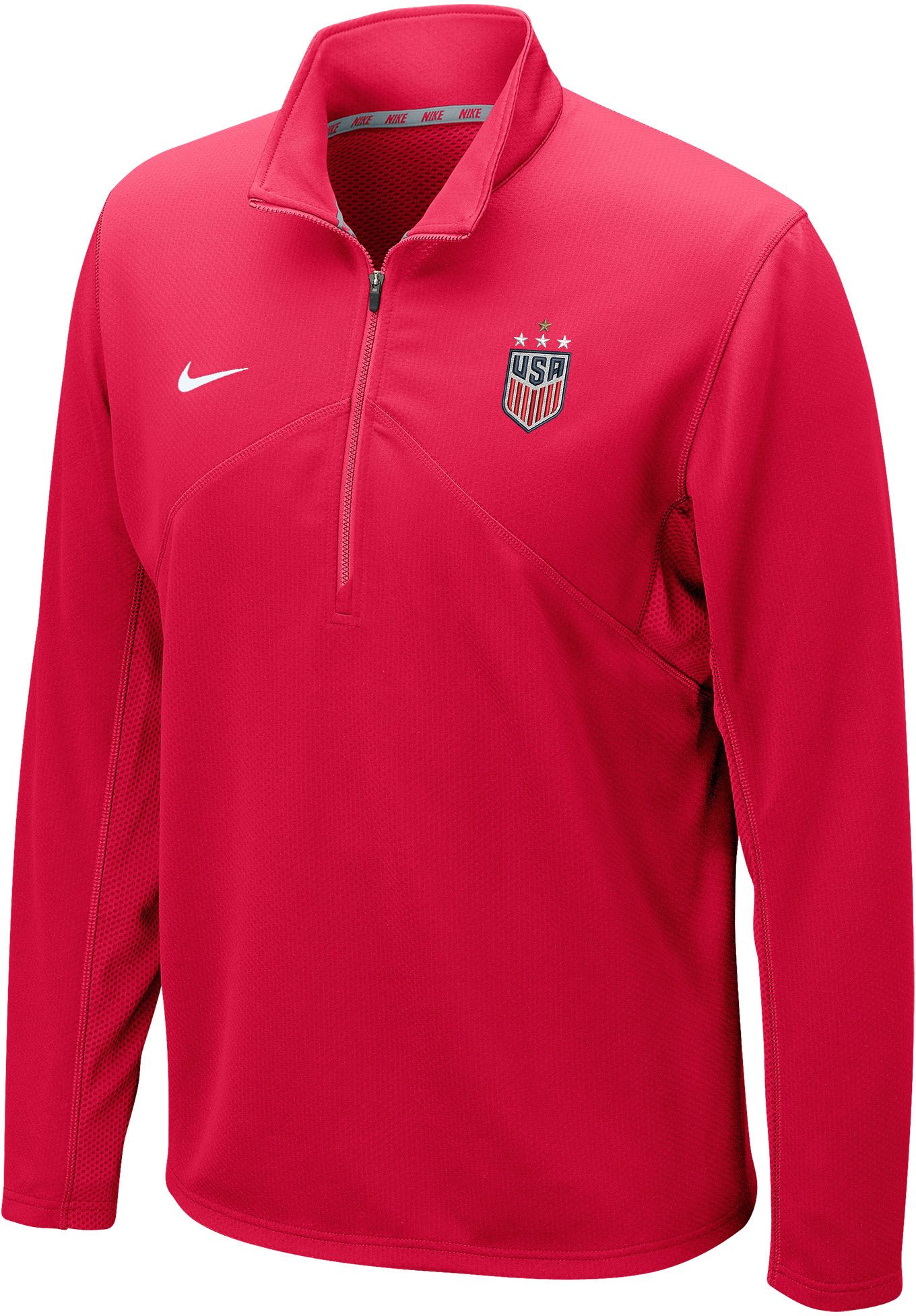 nike soccer quarter zip