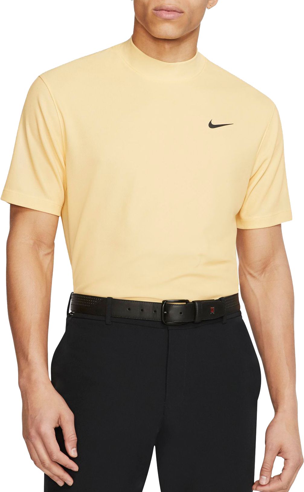 tiger woods mock neck golf shirt