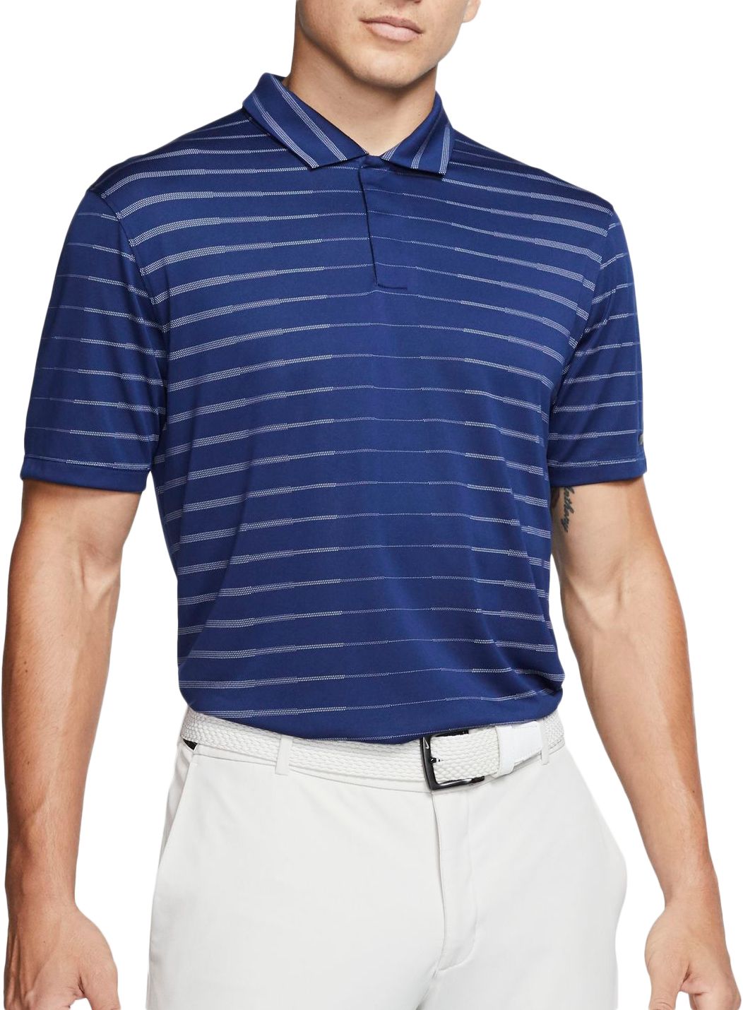 tiger woods golf shirt no collar