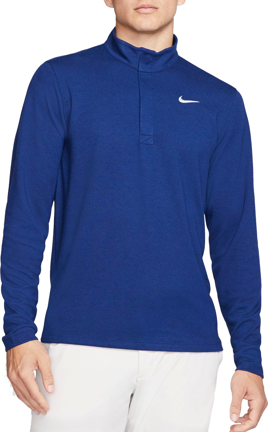 nike golf blue pullover