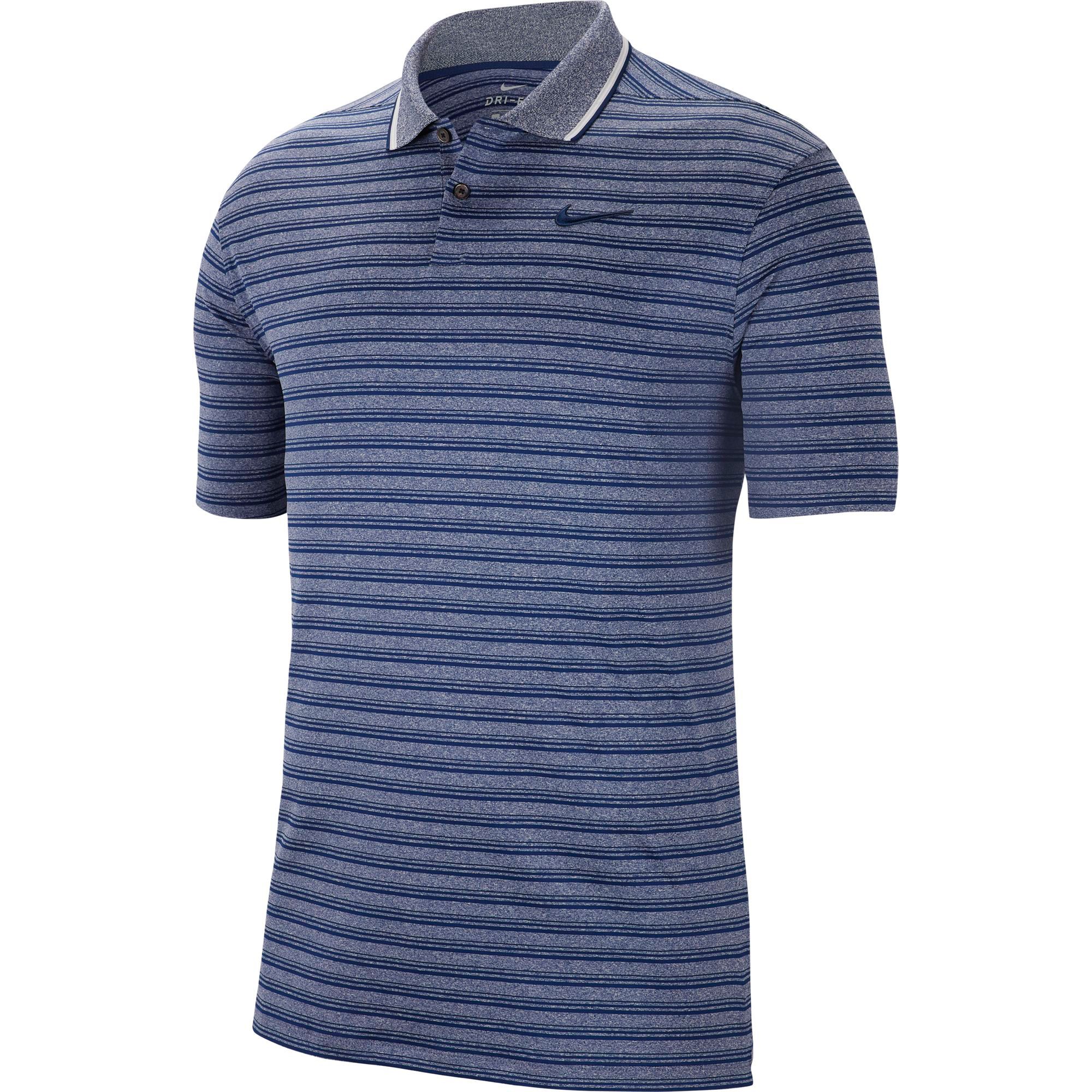 nike golf polo blue