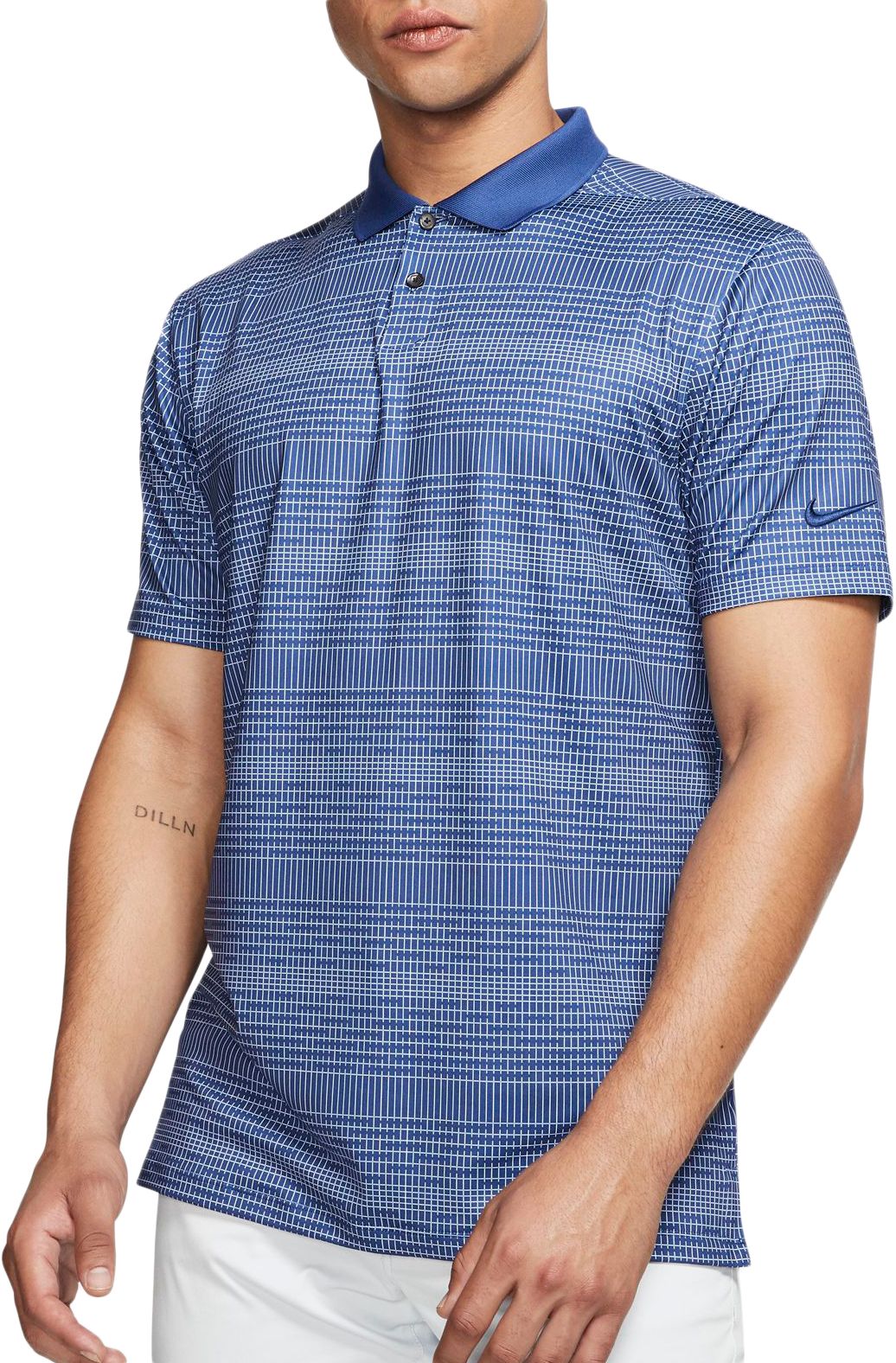 nike mens vapor print polo