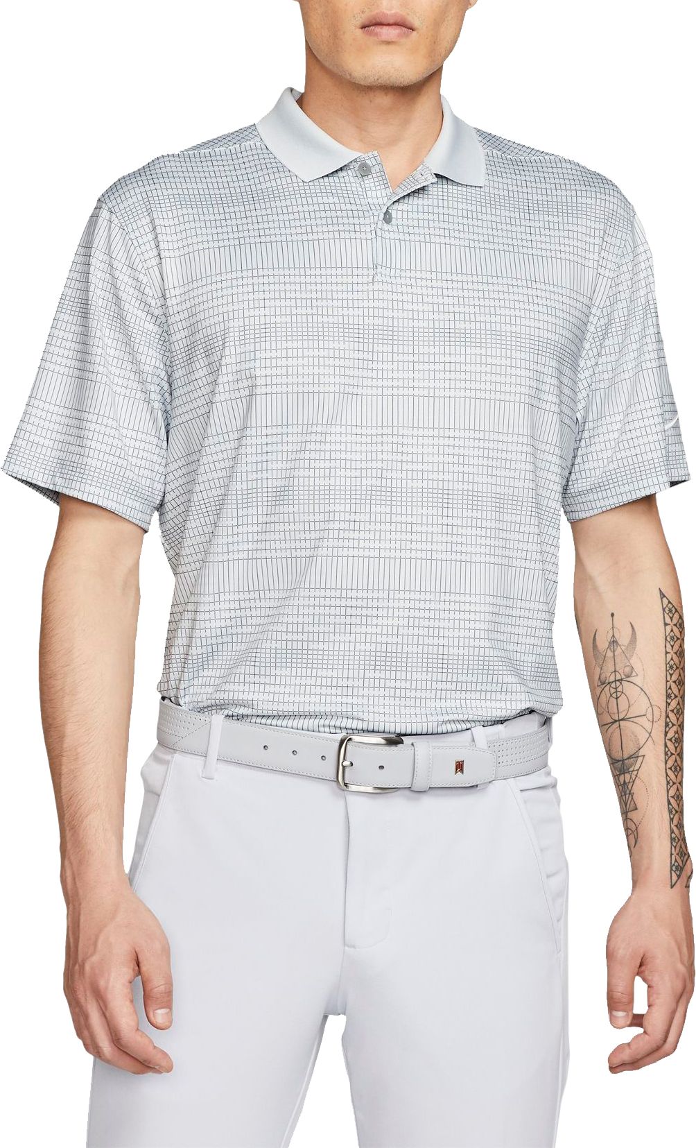 nike men's vapor print golf polo