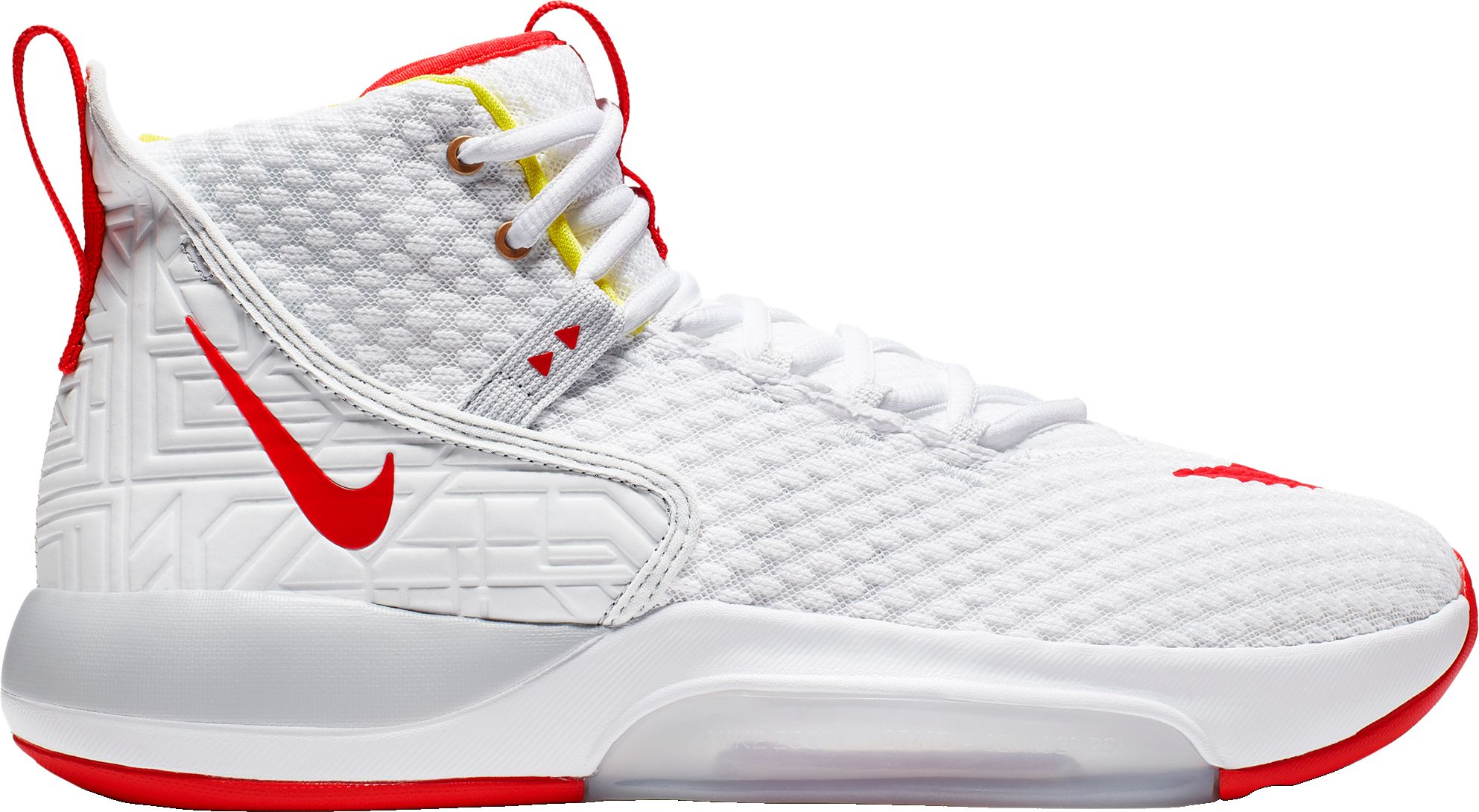 full length zoom basketball shoes