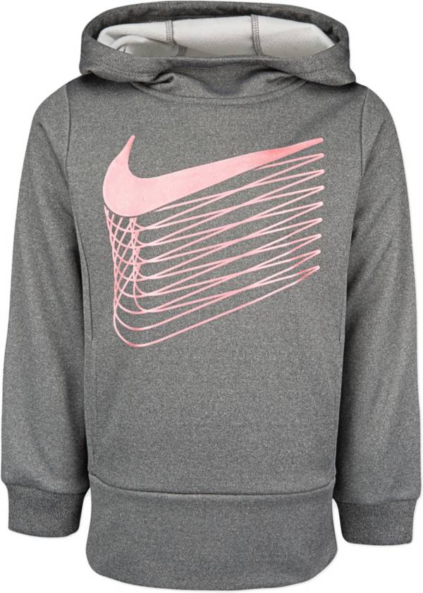 Nike Little Girls' Therma Fleece Tunic Hoodie