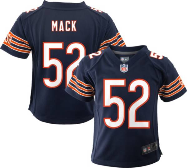 Nike Toddler Chicago Bears Khalil Mack #52 Navy Game Jersey