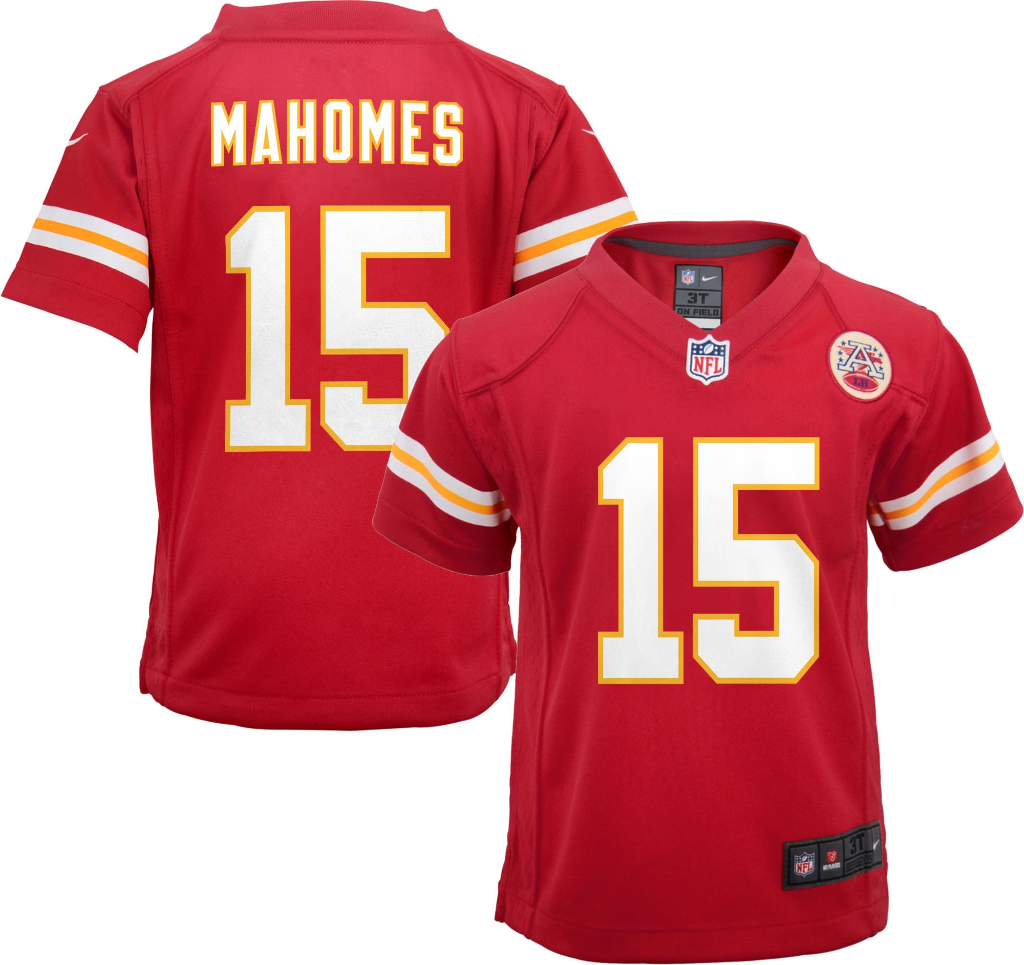 mahomes jersey for kids