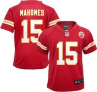 Kansas City Chiefs #15 Patrick Mahomes Jersey Huggie Hoop Earrings NFL