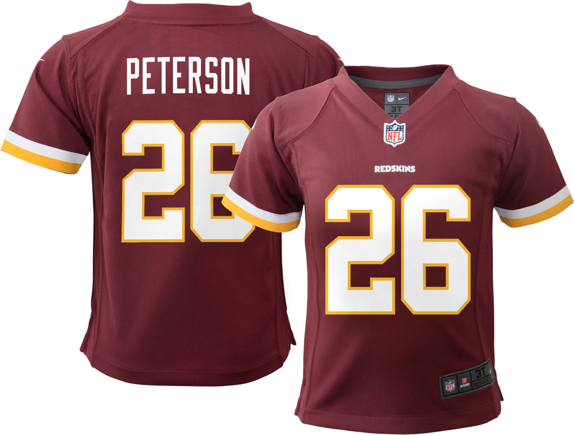 toddler redskins jersey