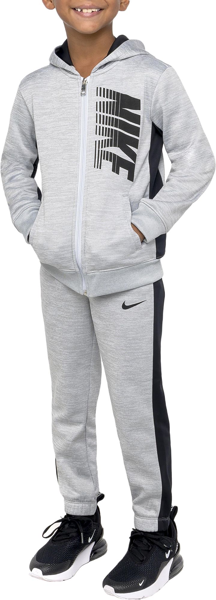 nike fleece hoodie and pants