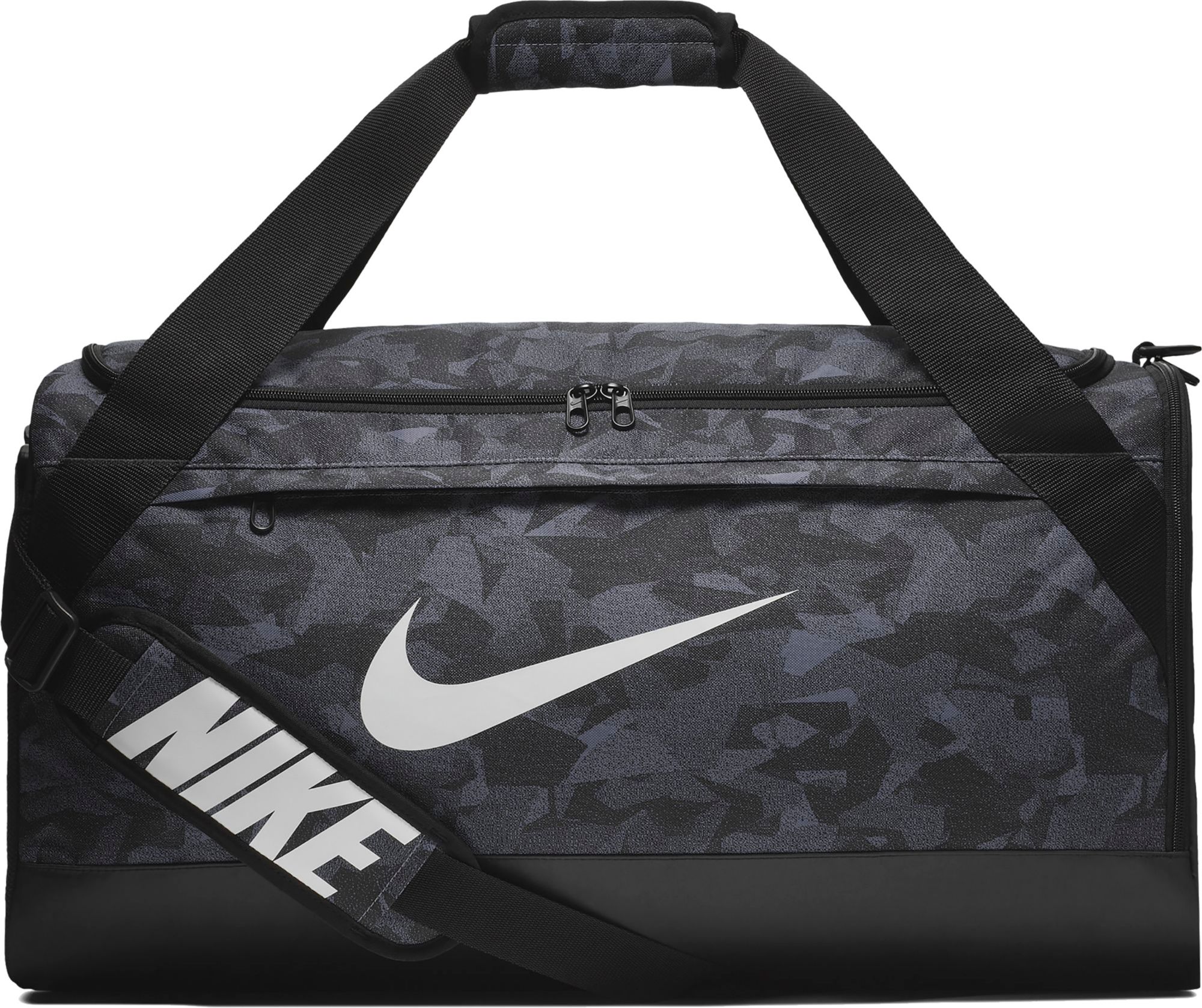 nike brasilia medium printed training duffle bag