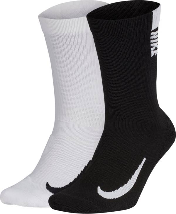 Nike Multiplier Crew Socks 2 Pack DICK'S Sporting Goods