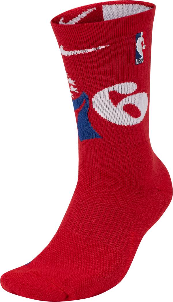 Nike Philadelphia 76ers Elite Crew Socks