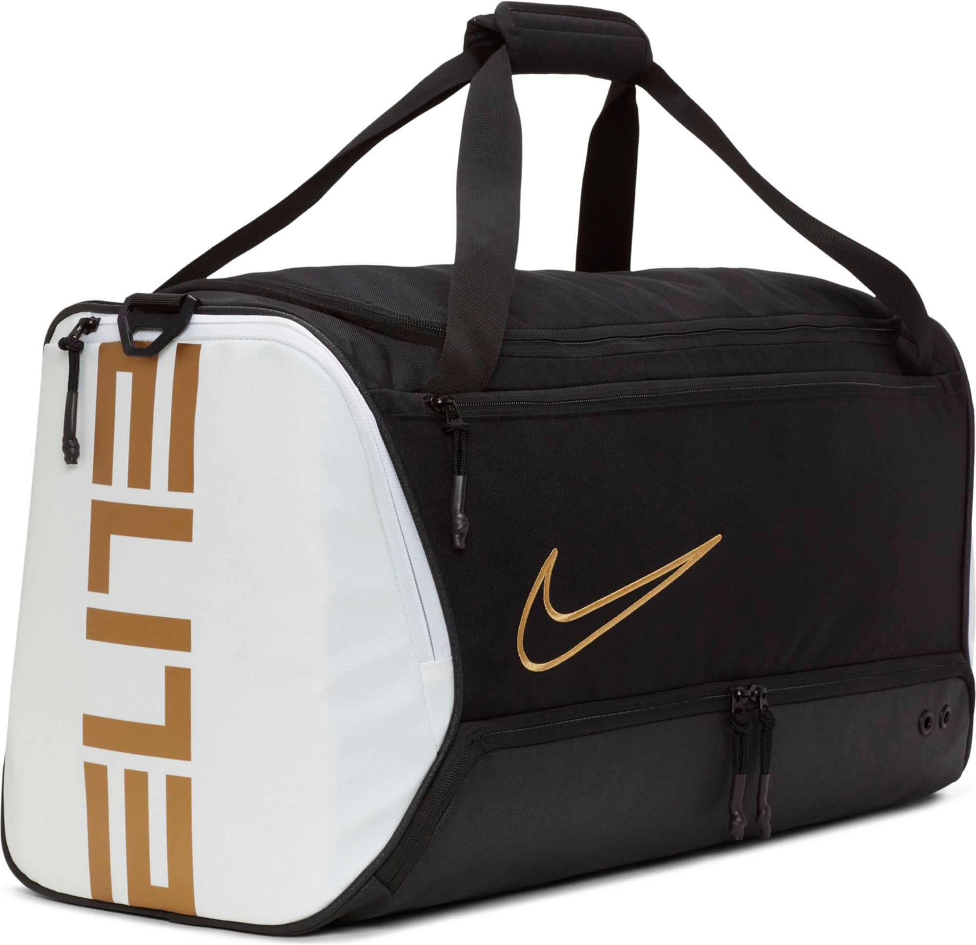 nike black duffle bag