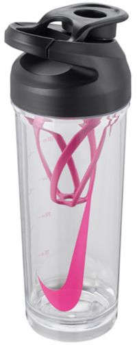 adidas pink glass and silicone water bottle