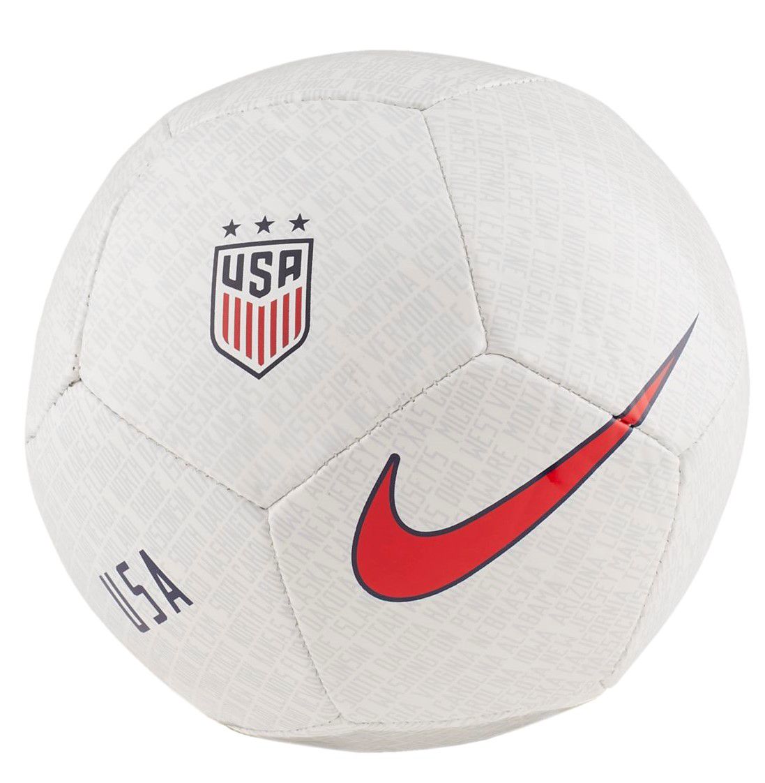 blue nike soccer ball