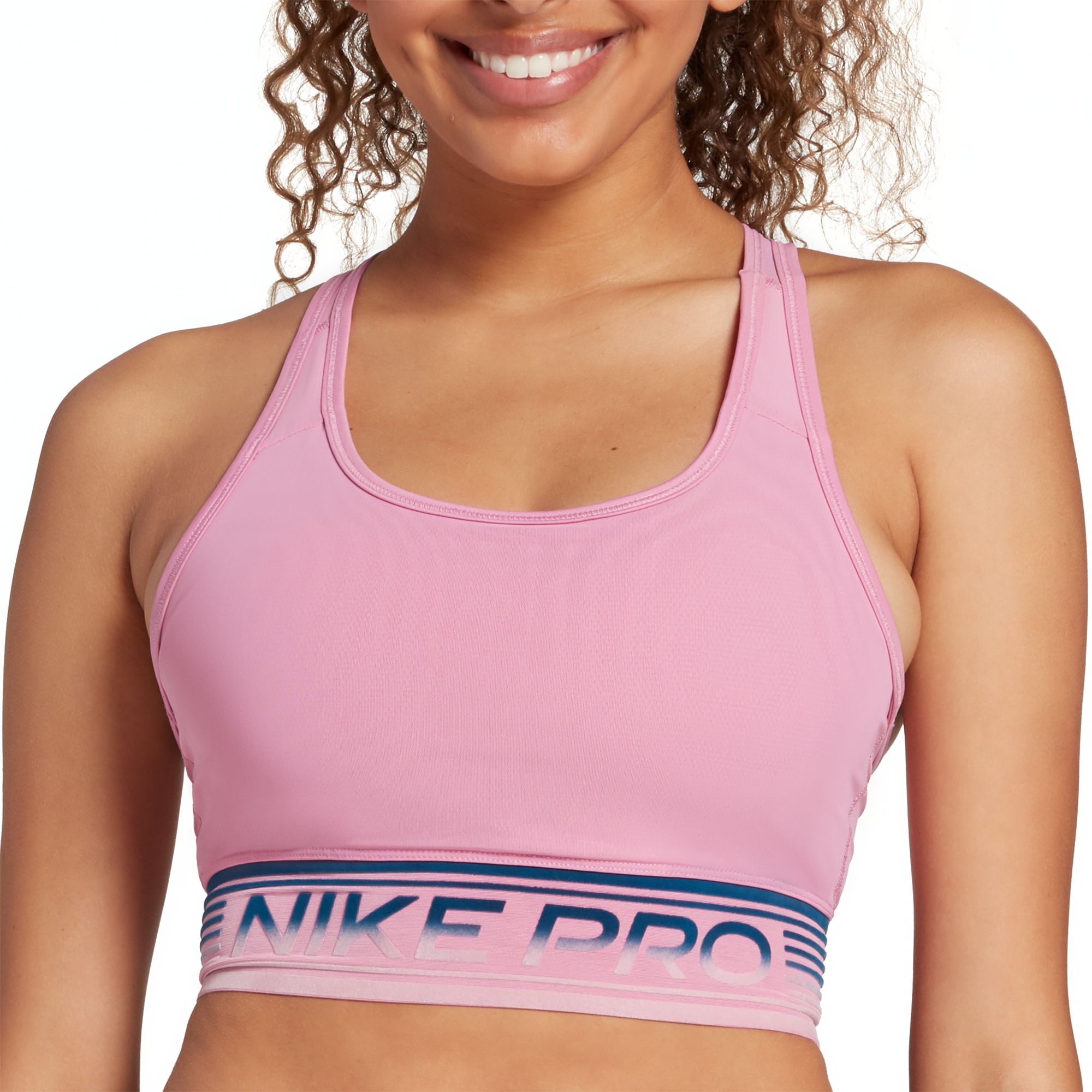 nike pro women's medium support sports bra