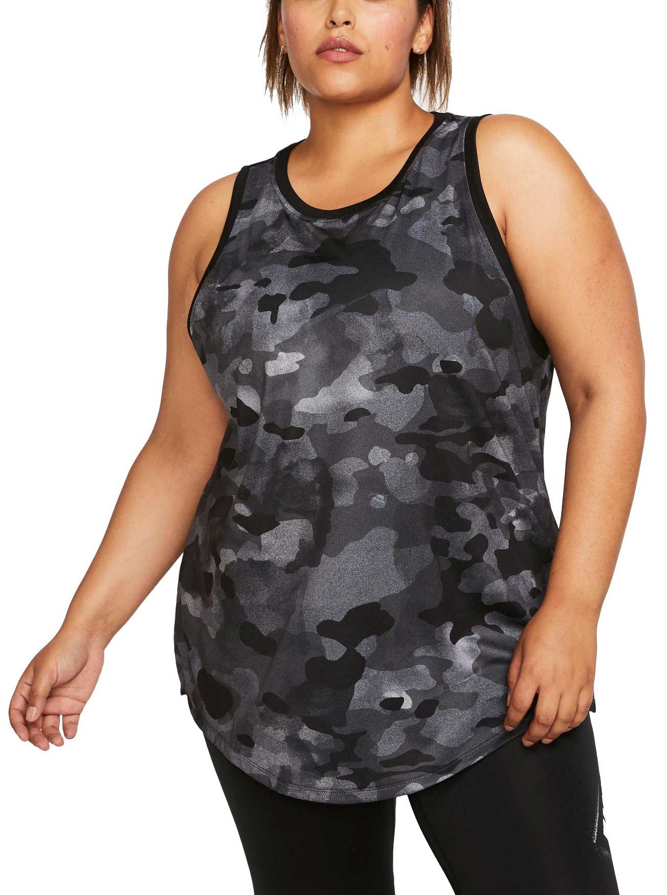 nike women's plus size tank tops