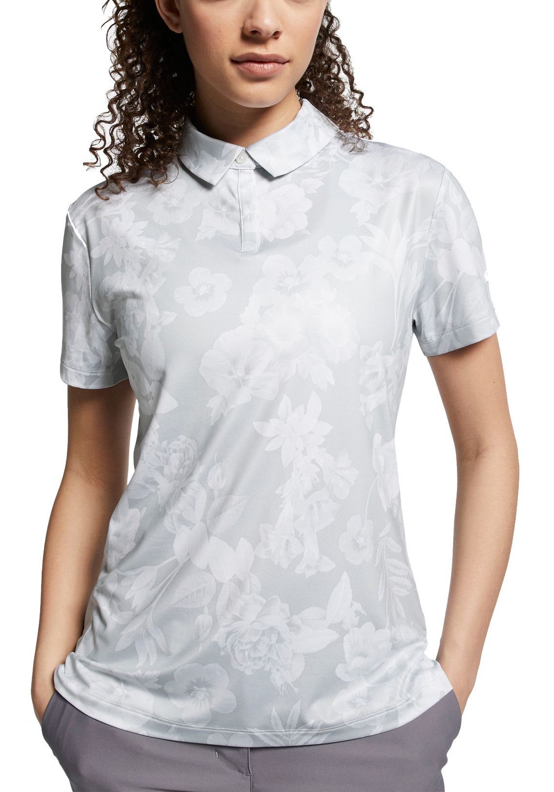 womens nike polo dri fit