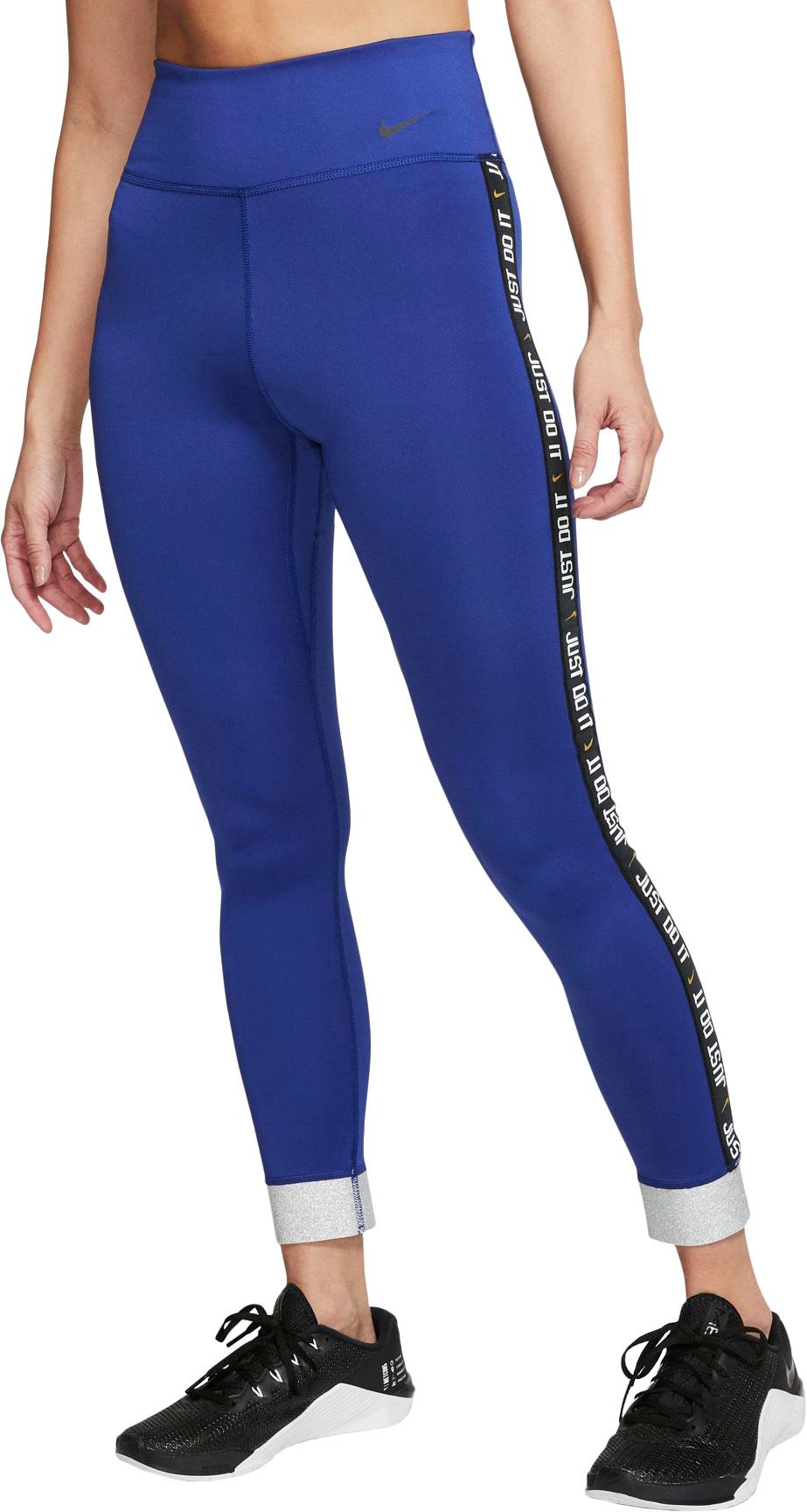 women's nike royal blue leggings