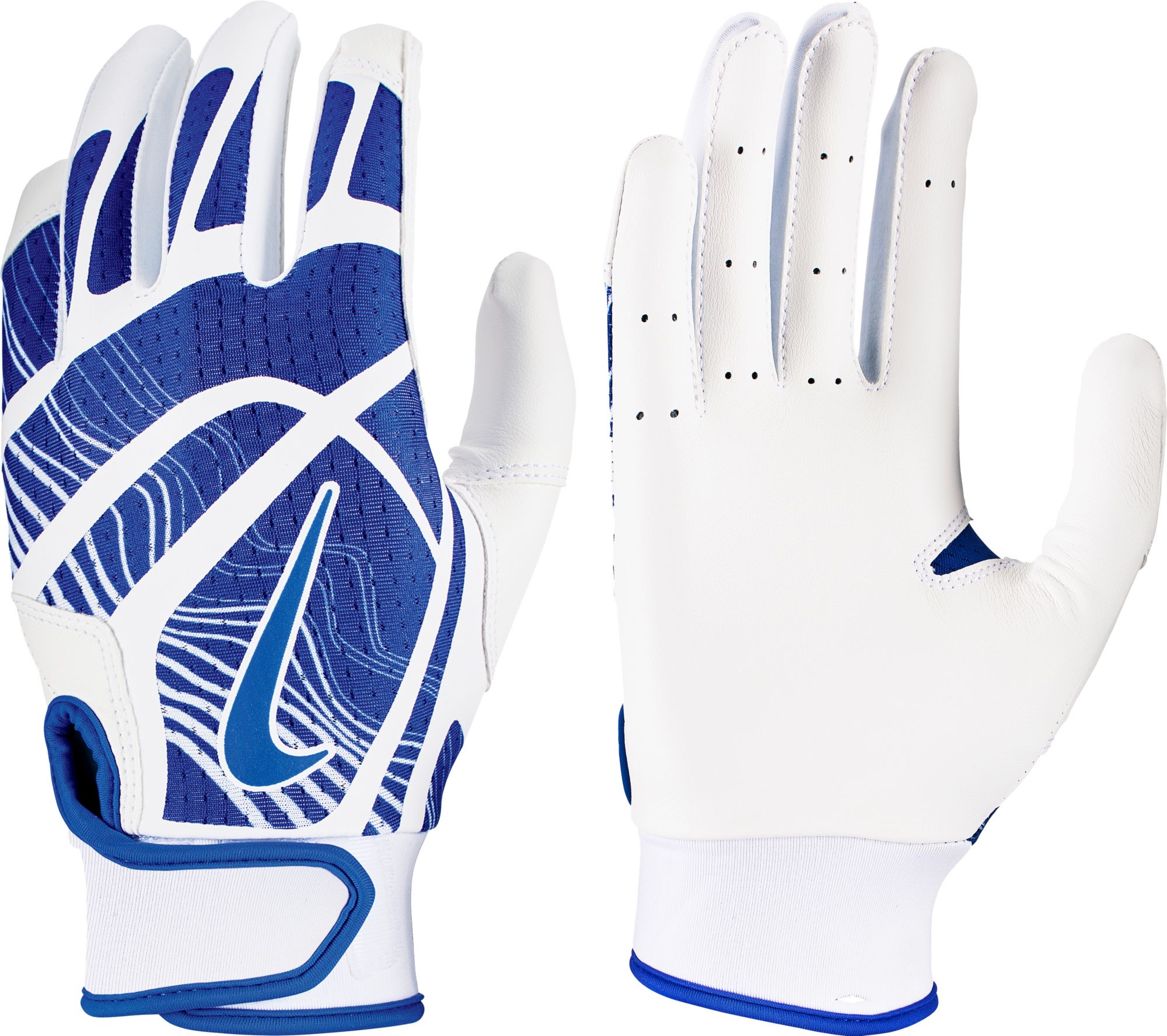 white nike batting gloves