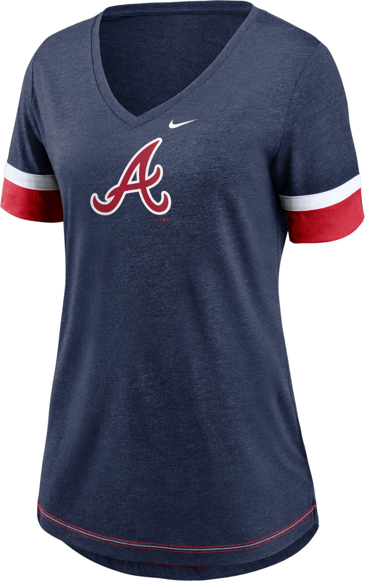 braves v neck jersey