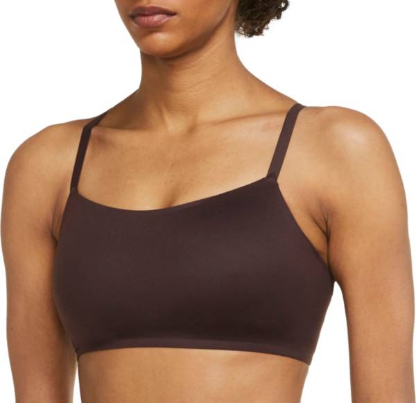 brown nike sports bra