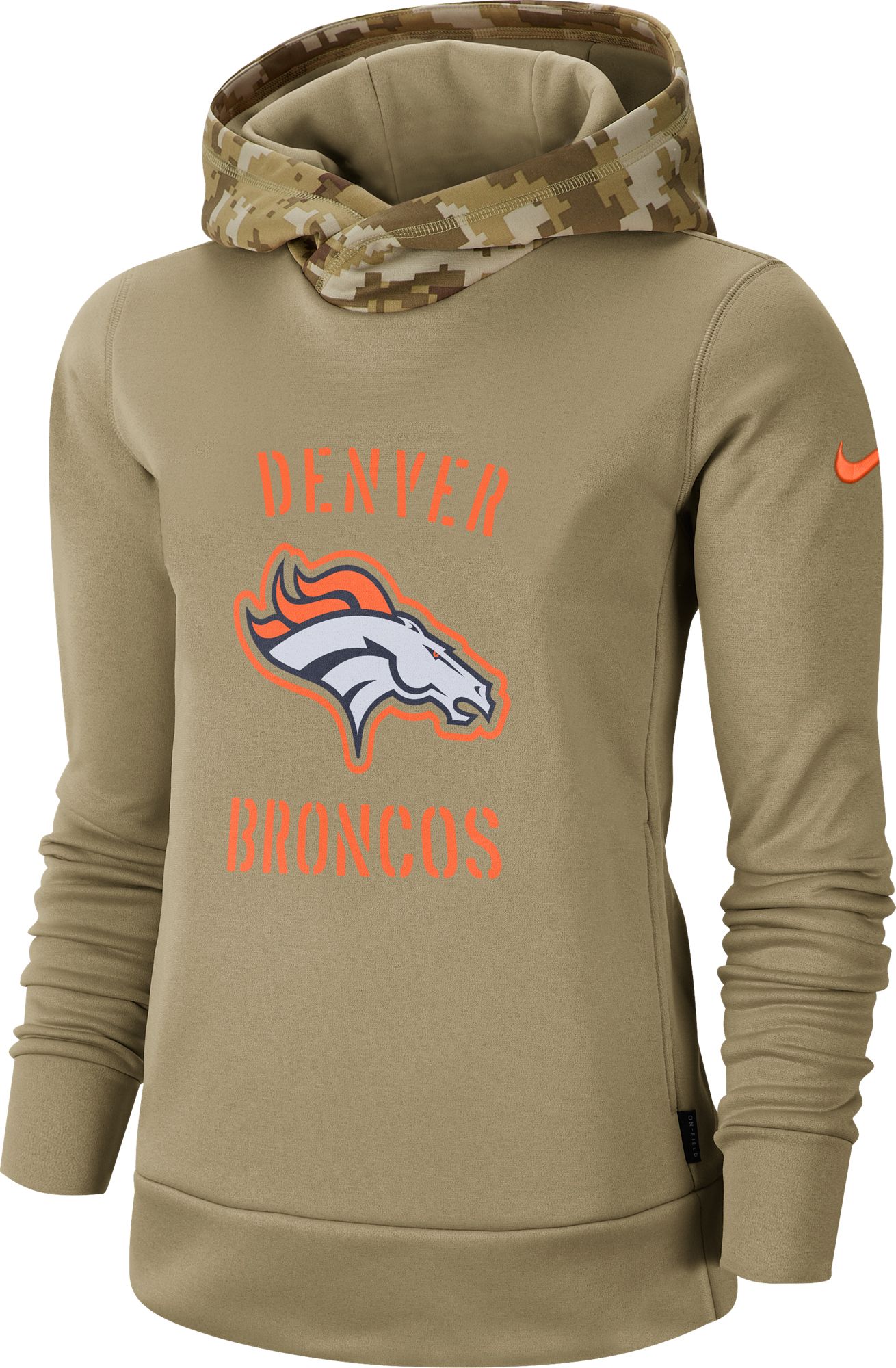 broncos army hoodie