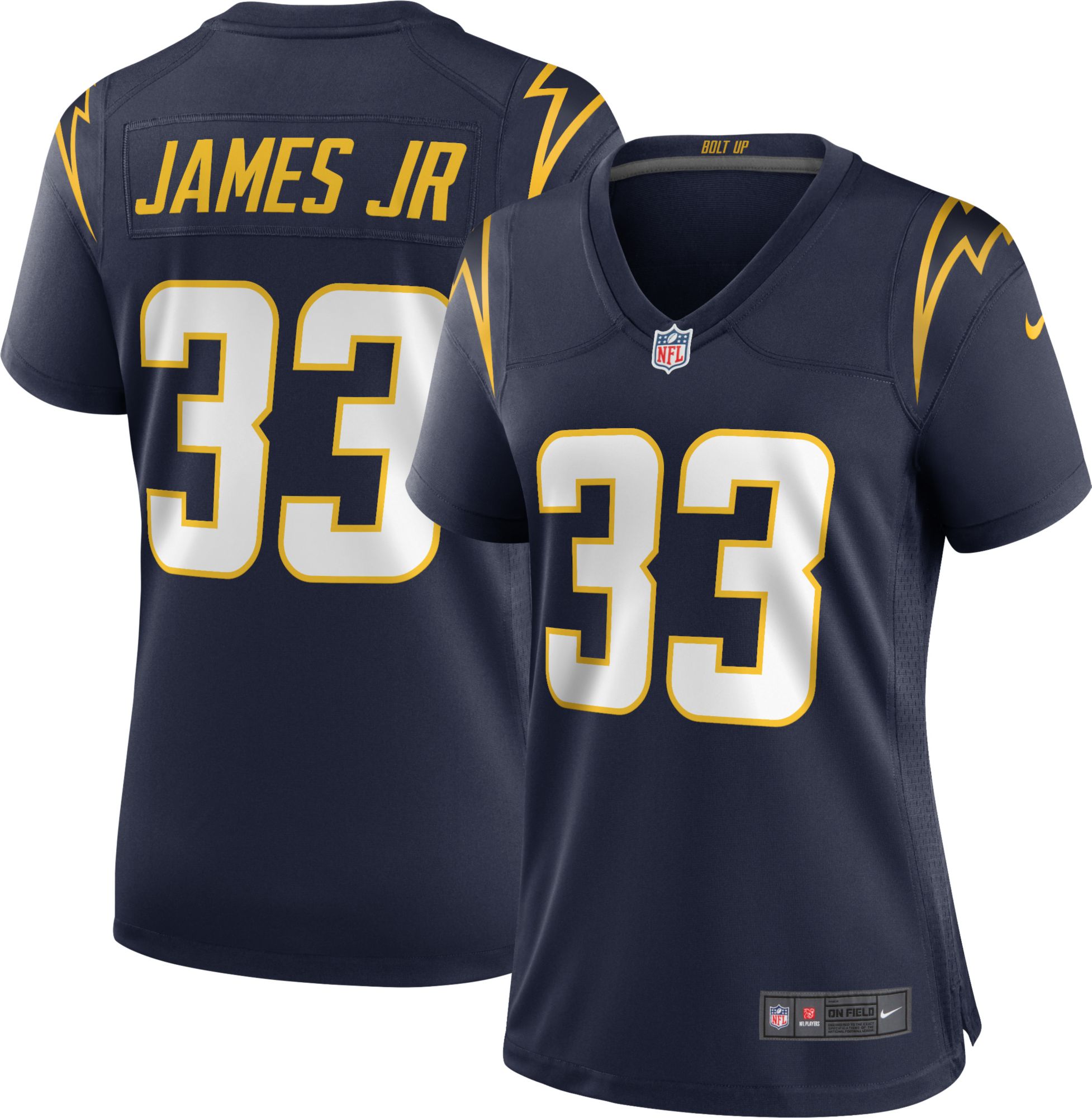 chargers jersey women's
