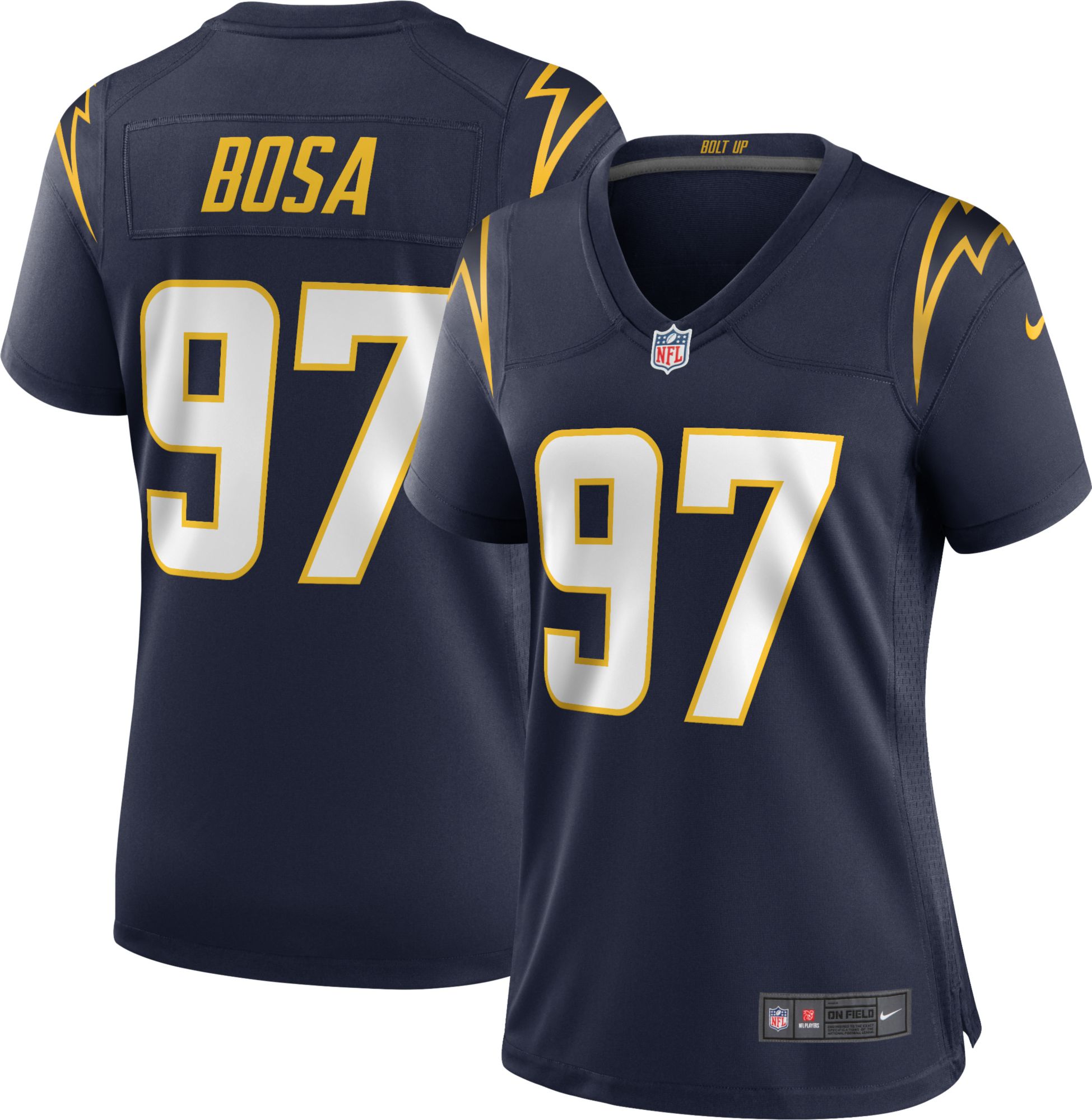 chargers jersey women's