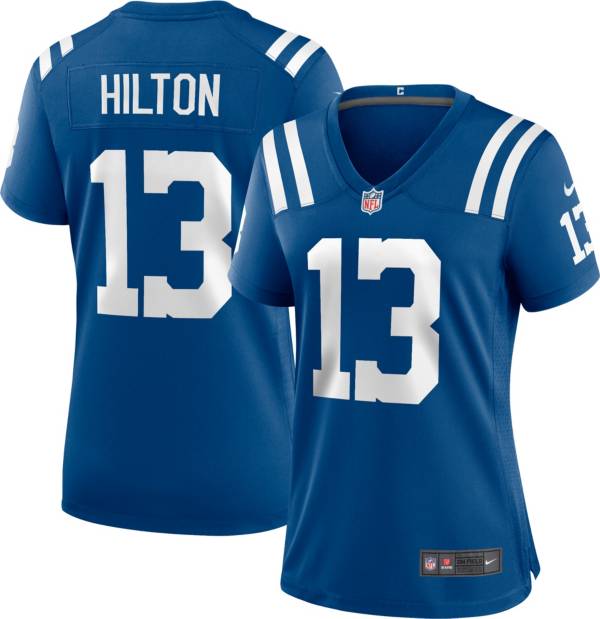 Nike Women's Indianapolis Colts T.Y. Hilton #13 Blue Game Jersey product image