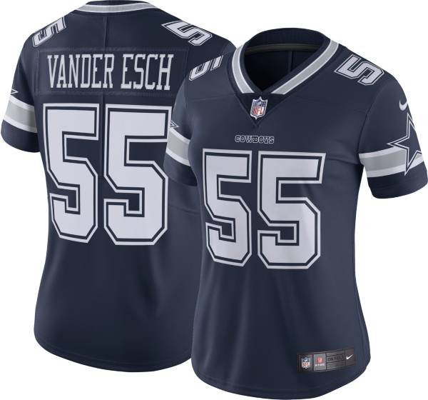 Nike Women s Dallas Cowboys Leighton Vander Esch 55 Navy Limited Jersey