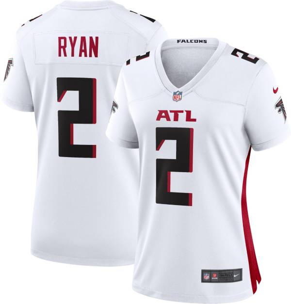 Nike Women's Atlanta Falcons Matt Ryan #2 White Game Jersey