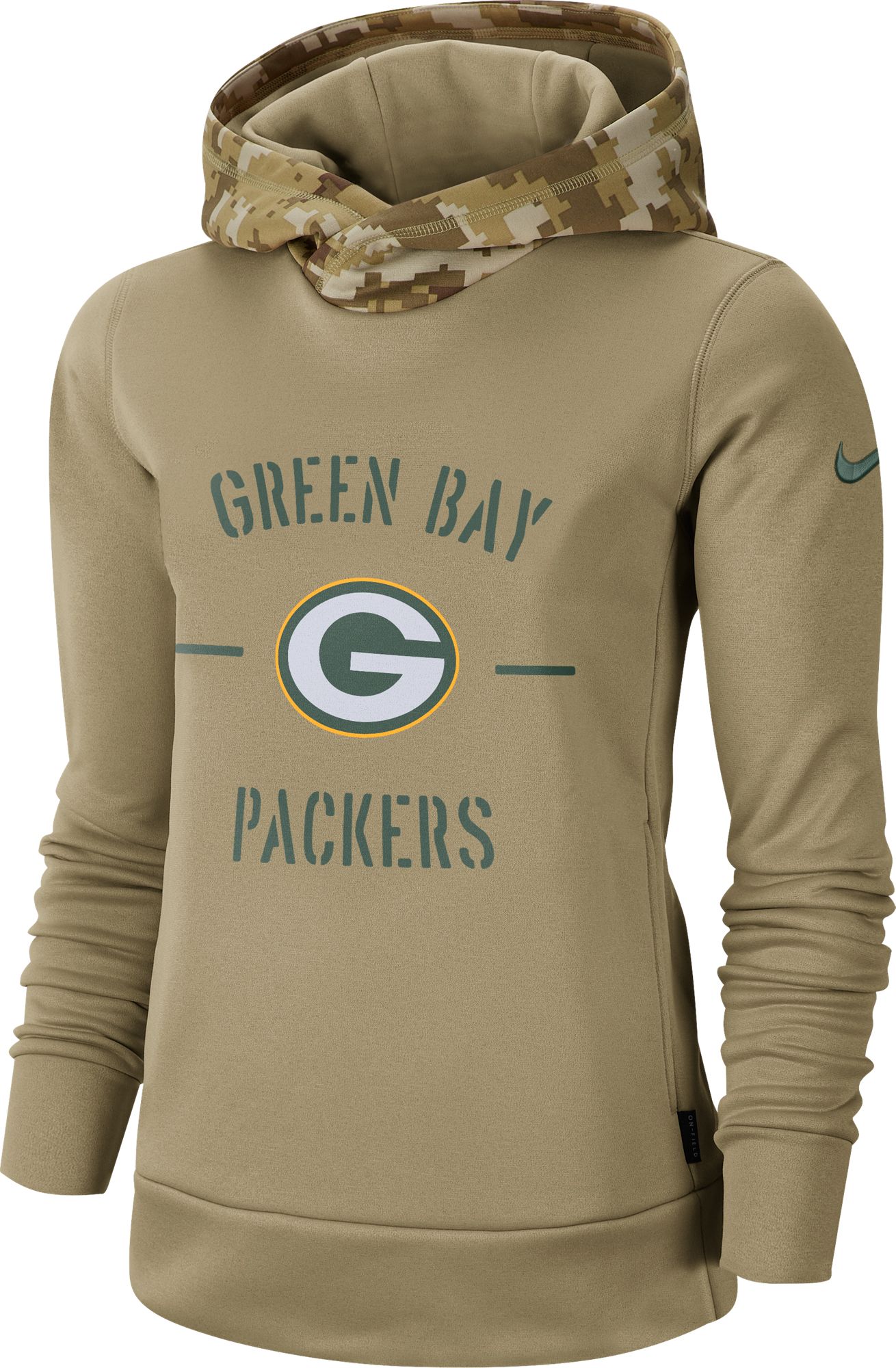 green bay packer salute to service hoodie