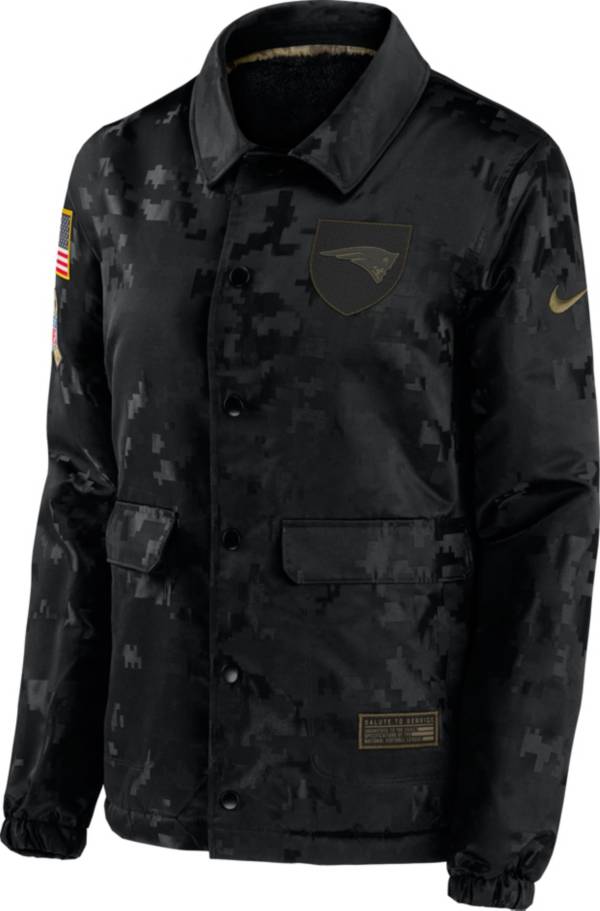 Nike Women's Salute to Service New England Patriots Black Jacket