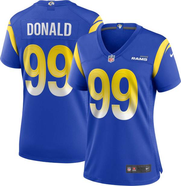 Nike Women's Los Angeles Rams Aaron Donald #99 Royal Game Jersey