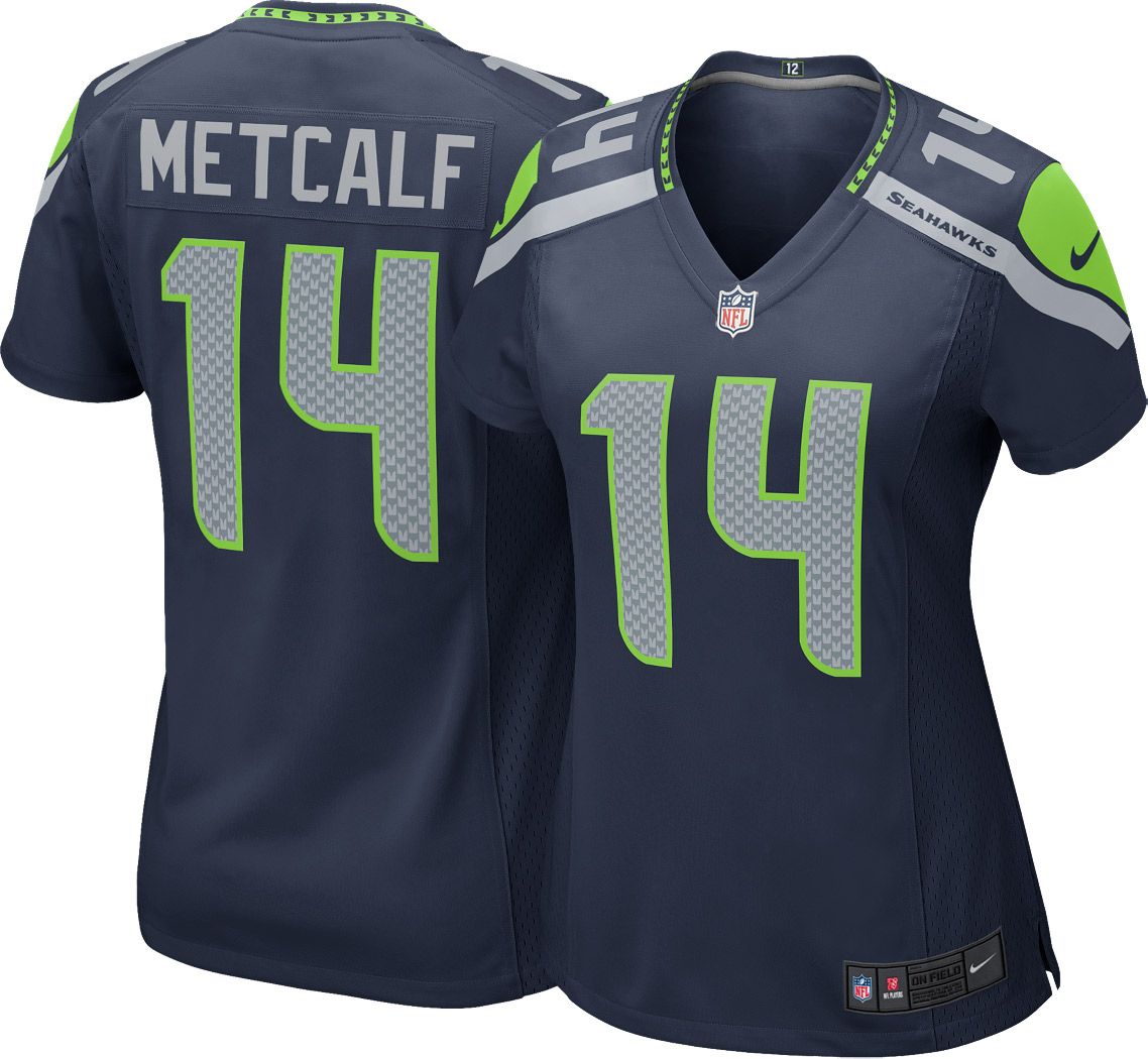 grey dk metcalf jersey