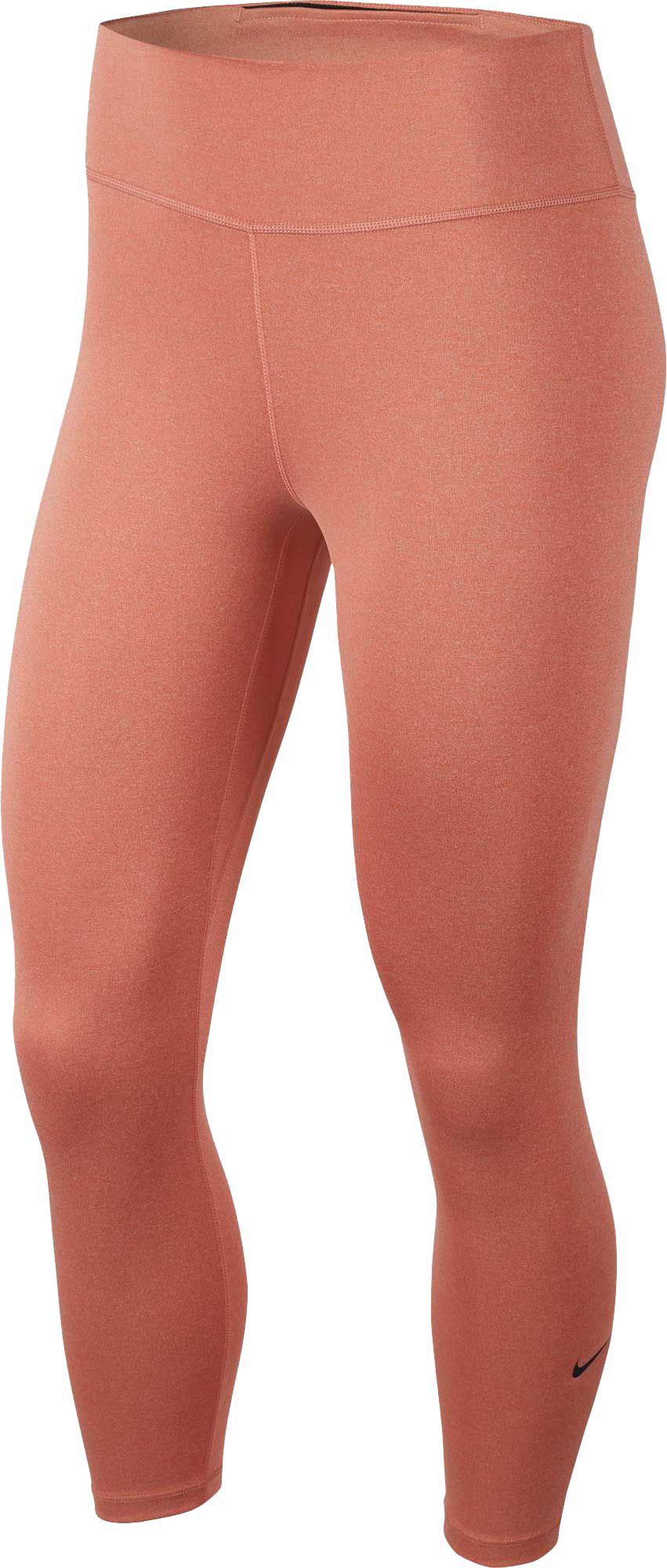 peach nike leggings