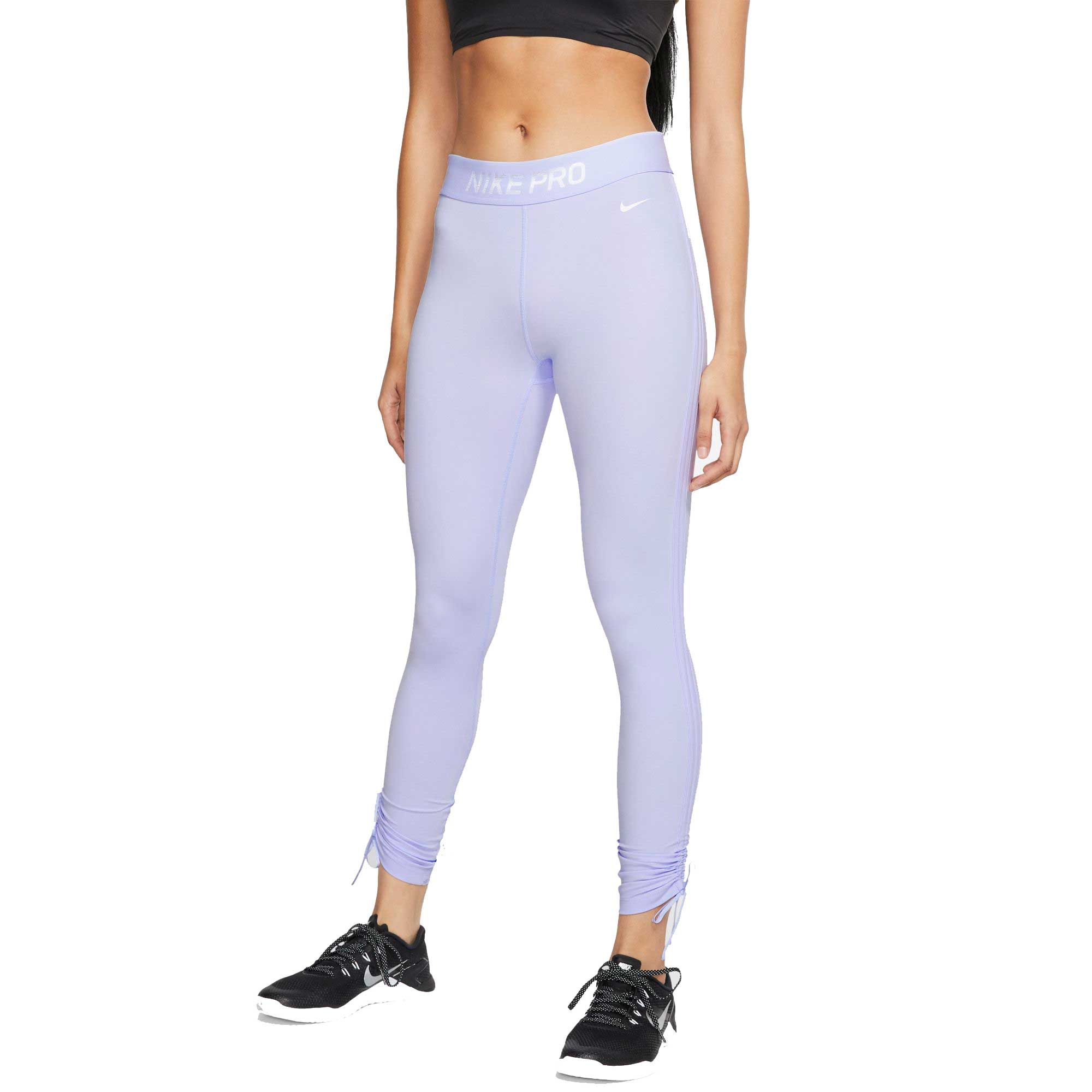 nike pro purple leggings