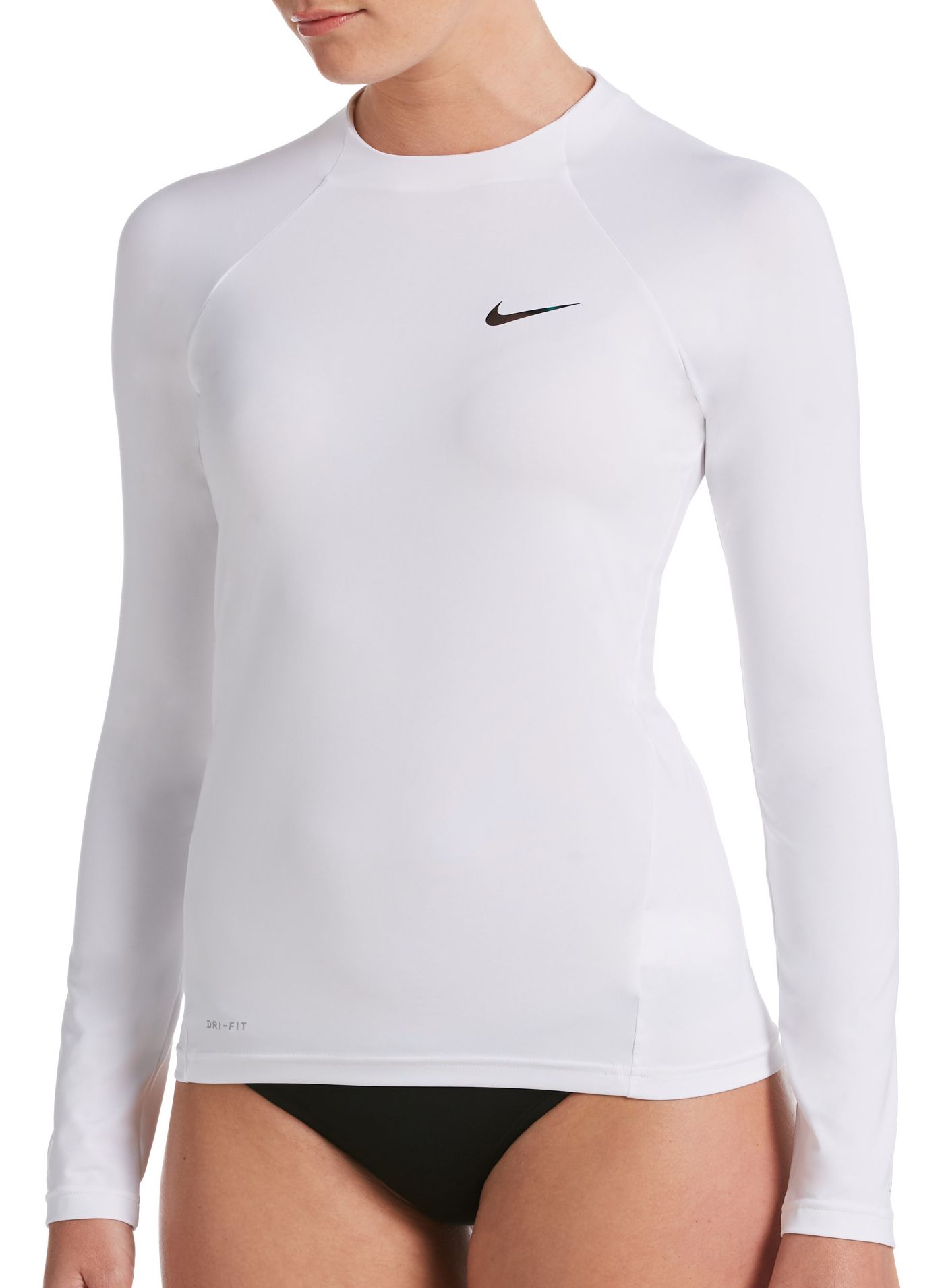 Nike white long sleeve women's deals