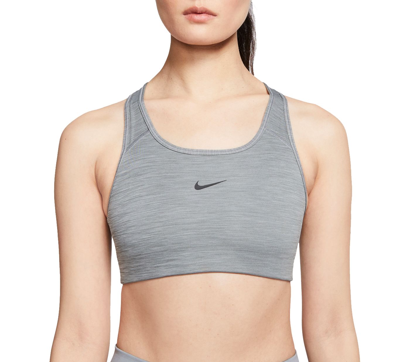 Nike Swoosh Women s Medium Support Padded Sports Bra Smoke Grey Xs