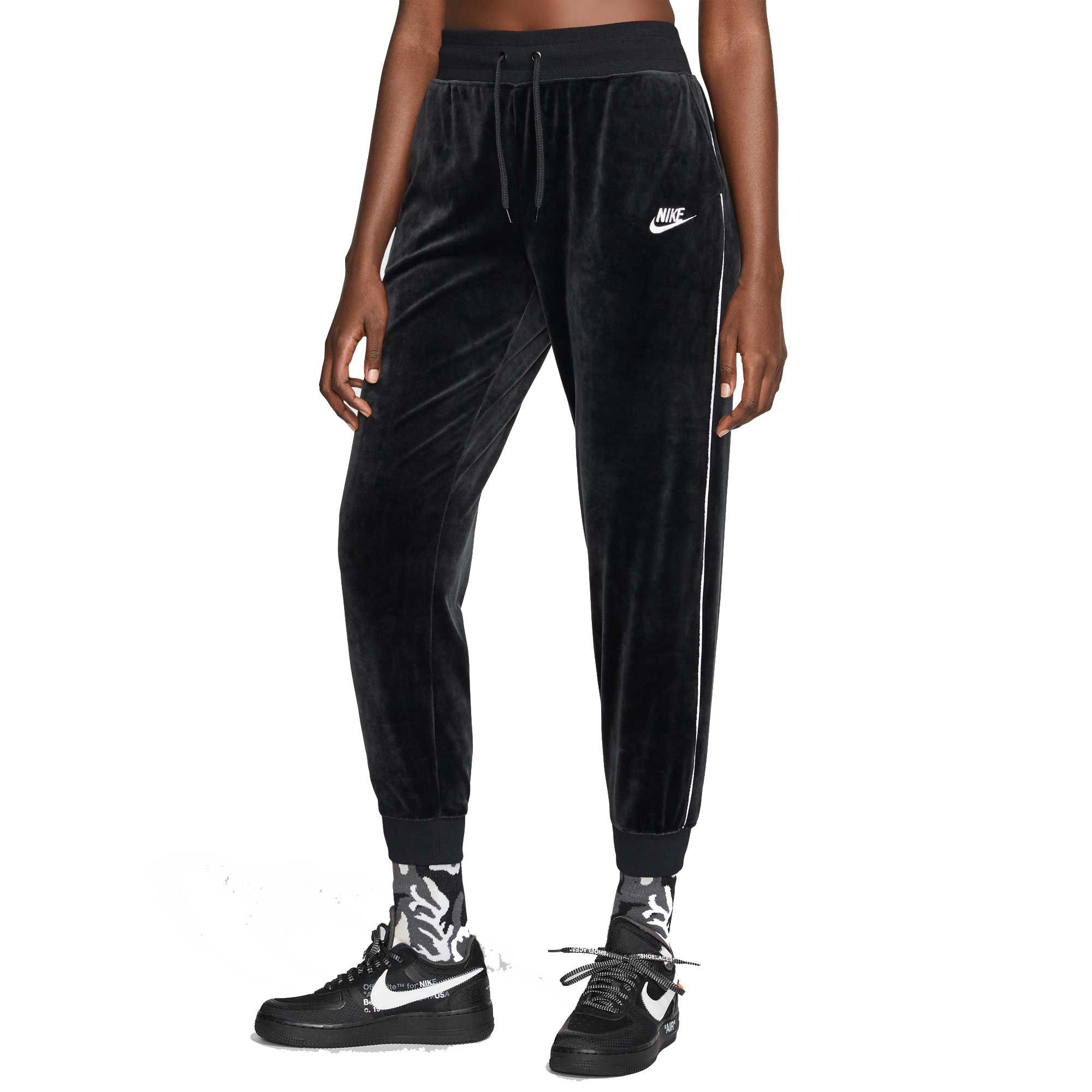 nike velour tracksuit womens