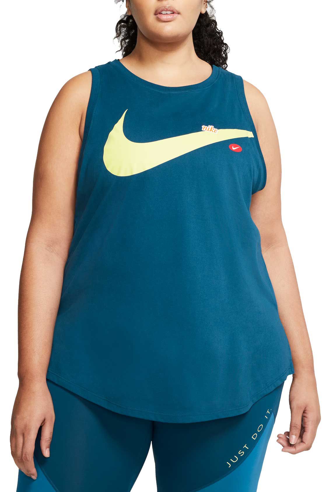 nike women's plus size tank tops