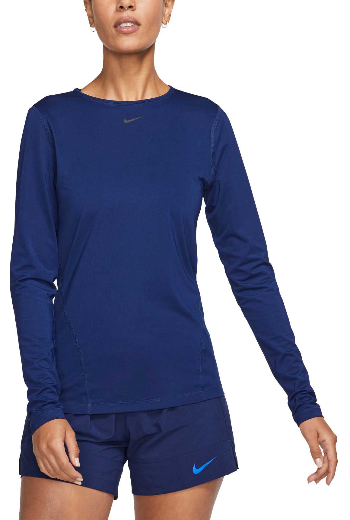 blue nike long sleeve