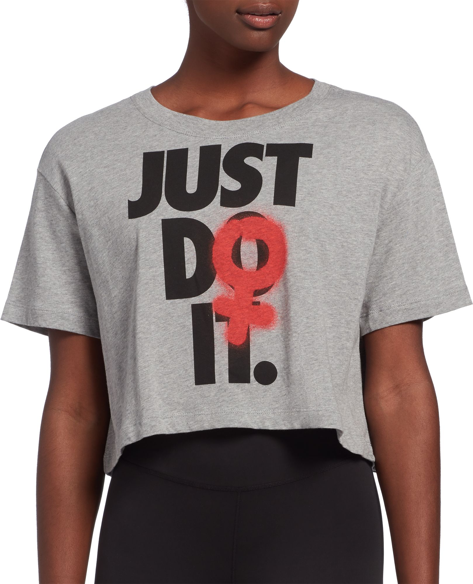 nike just do it crop top
