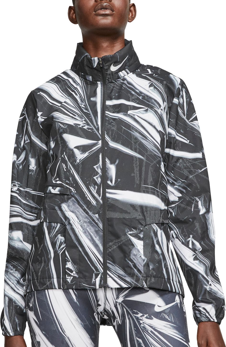 women's nike shield running jacket