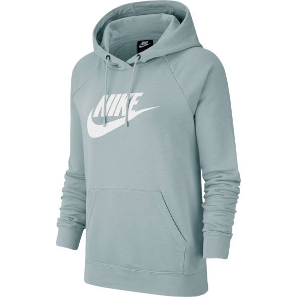 women's fleece hoodie nike sportswear oatmeal