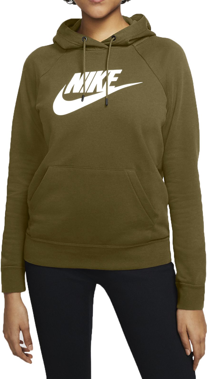 nike hoodie olive